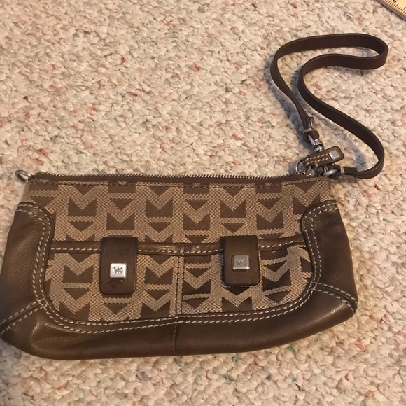 Michael Kors Brown Wristlet - Picture 2 of 7